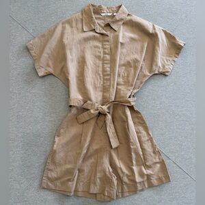 Uniqlo Tan Romper